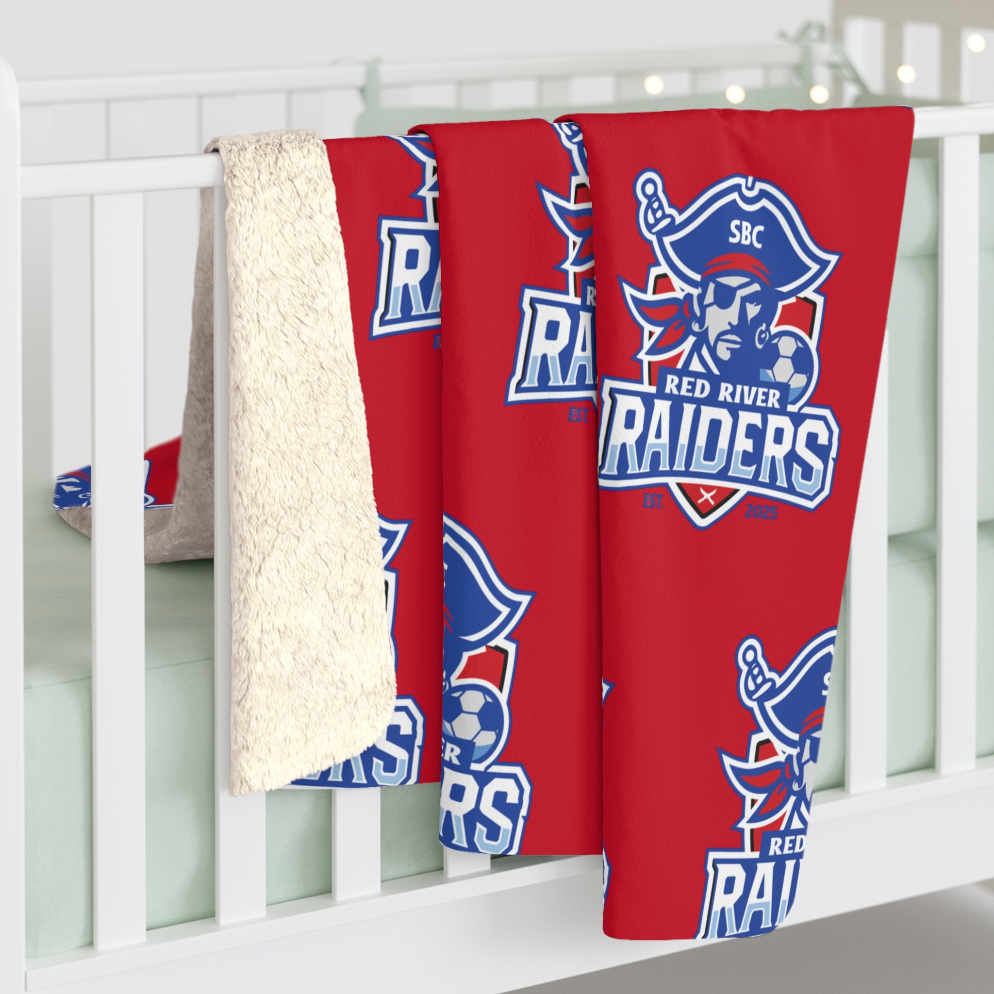 Red River FC Sherpa Fleece Blanket | Raider