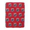 Red River FC Sherpa Fleece Blanket | Crest
