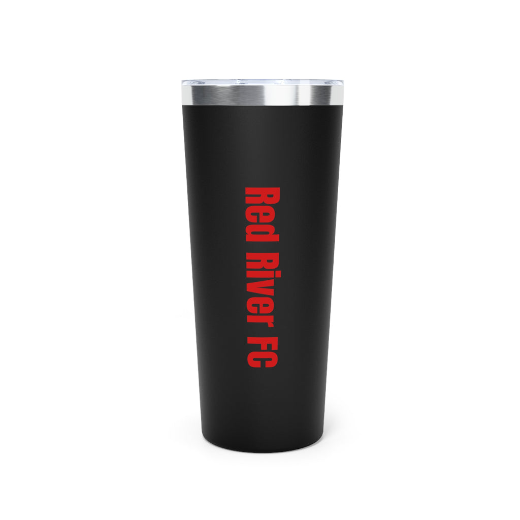 Red River FC Crest Tumbler | 22oz Insulated Travel Tumbler